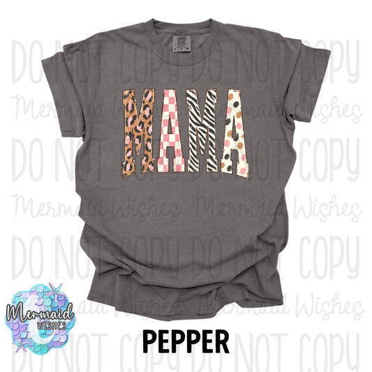 Fall Retro MAMA - (CC-TShirt)