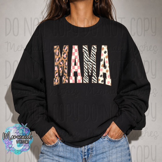 Fall Retro MAMA (TShirt, Crewneck & Hoodie)