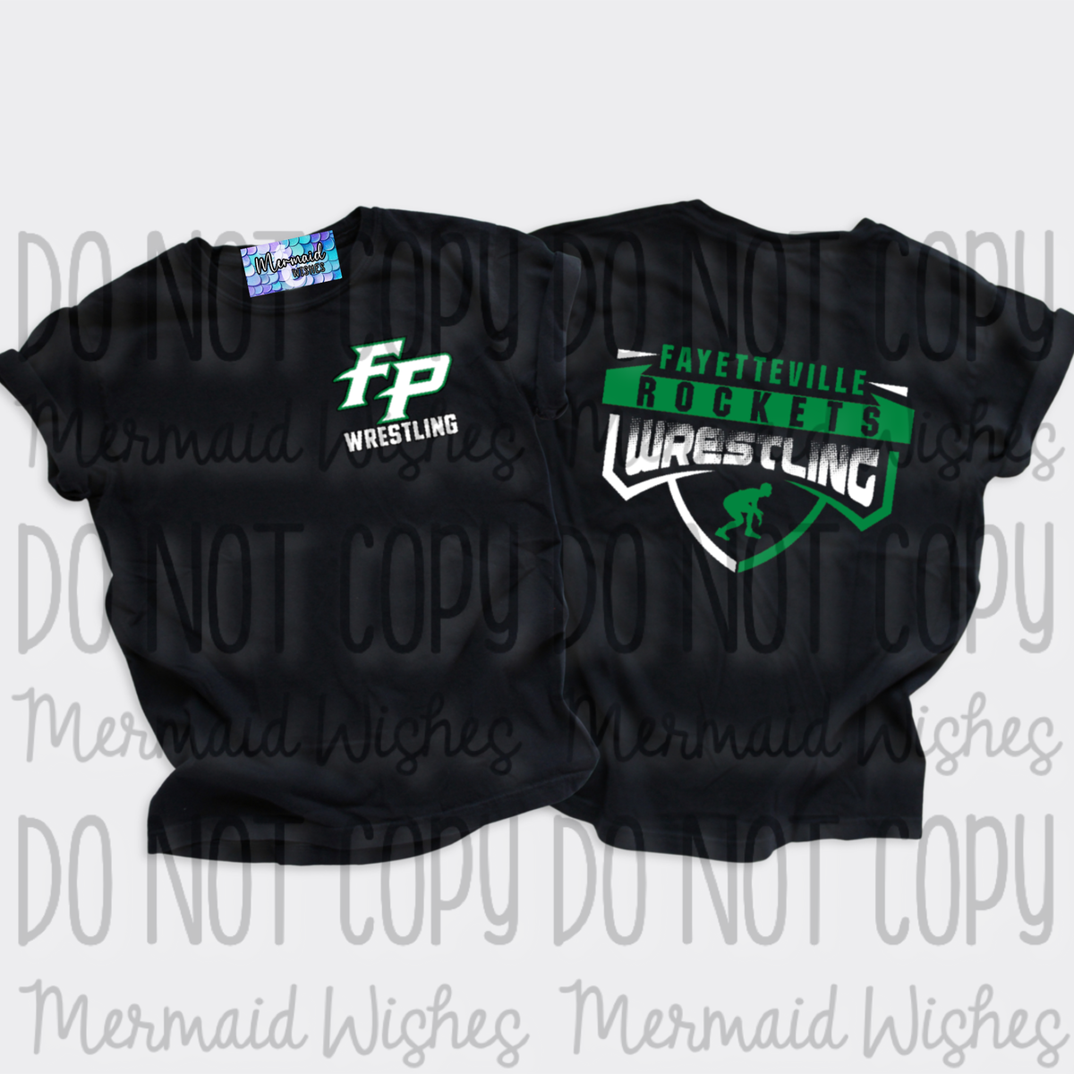 FP Wrestling Rockets Shield (Fayetteville Rockets Fundraiser)