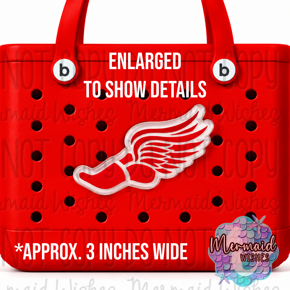 Track Bogg Bag Charm (Fairfield Lions Fundraiser)