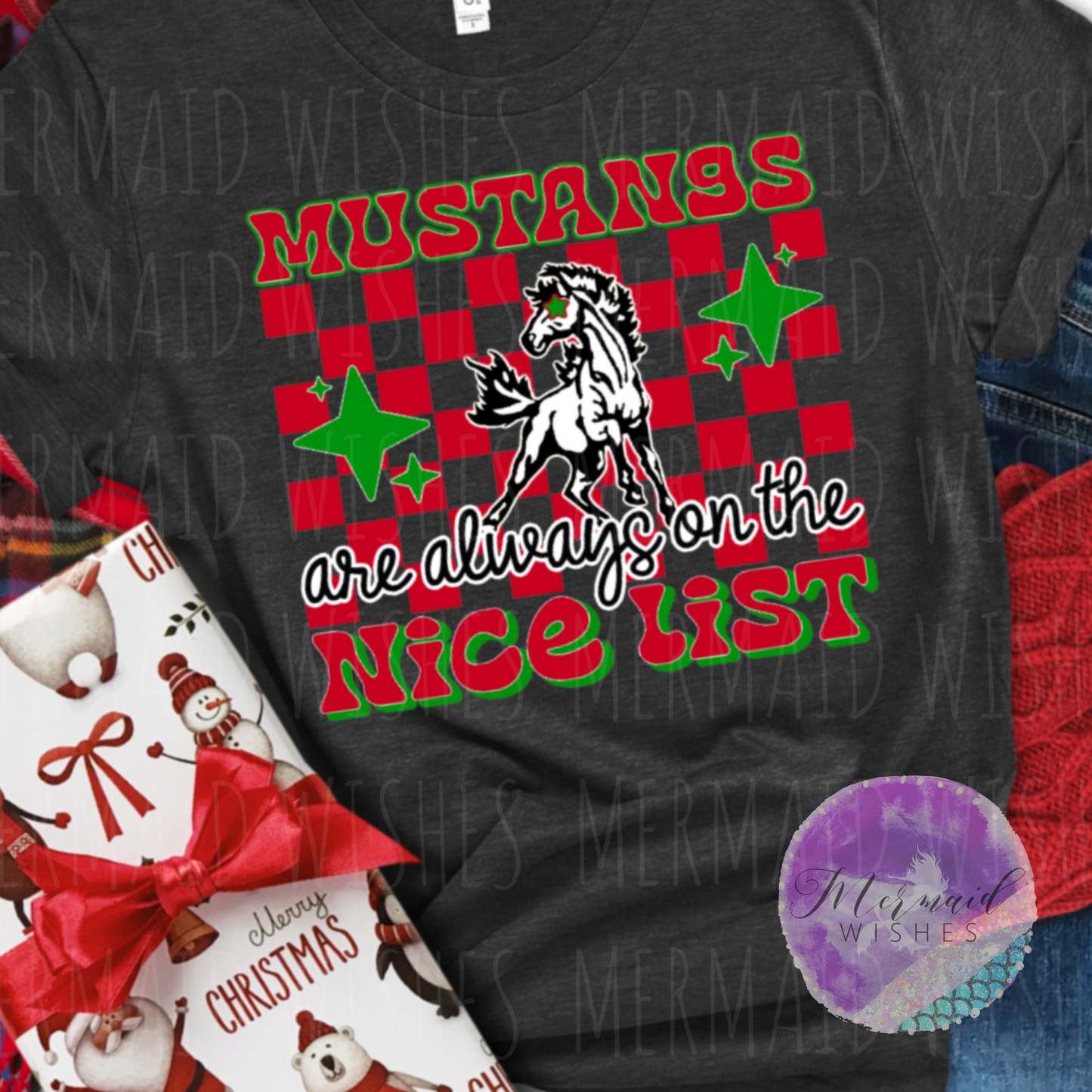 Mustangs Are Always on the Nice List (DTF)